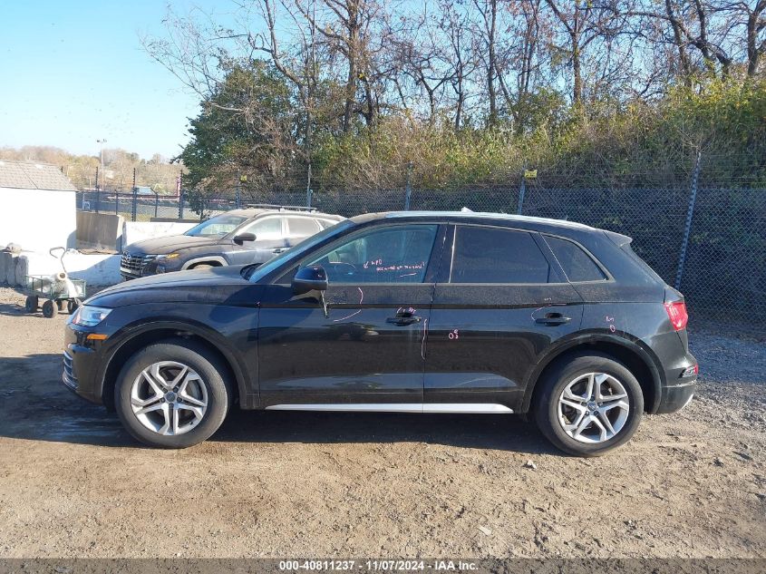 2018 Audi Q5 2.0T Premium/2.0T Tech Premium VIN: WA1ANAFY6J2012873 Lot: 40811237