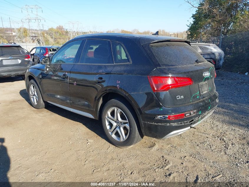 2018 Audi Q5 2.0T Premium/2.0T Tech Premium VIN: WA1ANAFY6J2012873 Lot: 40811237