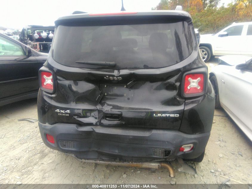 2023 Jeep Renegade Limited 4X4 VIN: ZACNJDD16PPP15766 Lot: 40811253