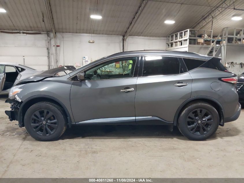 2017 Nissan Murano Sv VIN: 5N1AZ2MH8HN193210 Lot: 40811260