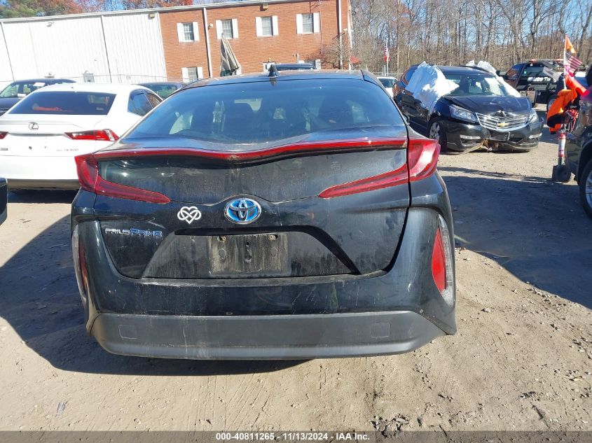 2021 Toyota Prius Prime Le VIN: JTDKAMFPXM3181453 Lot: 40811265