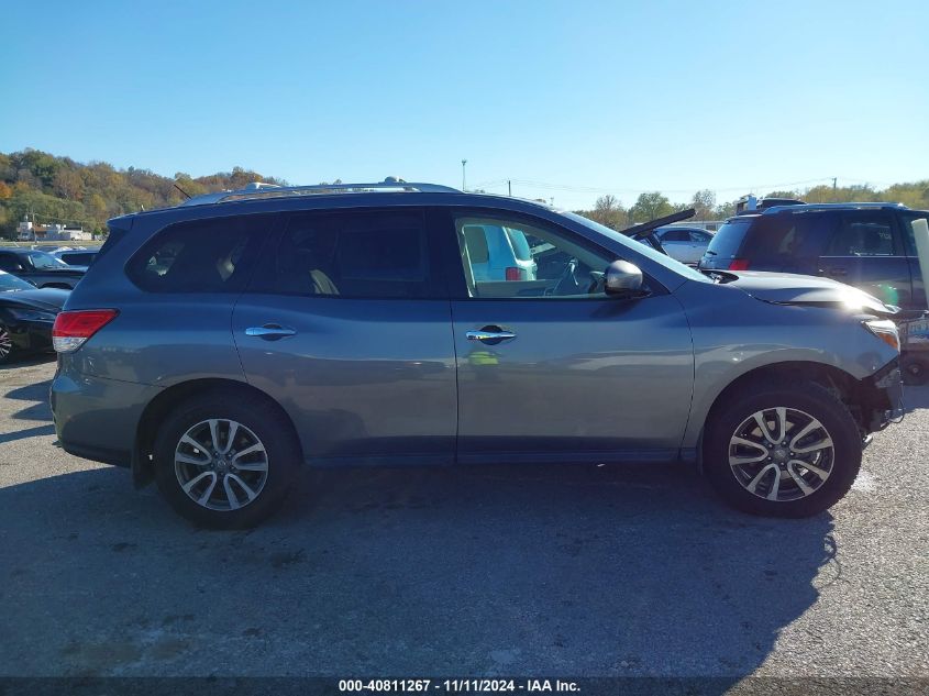 2016 Nissan Pathfinder S/Sv/Sl/Platinum VIN: 5N1AR2MM9GC665549 Lot: 40811267