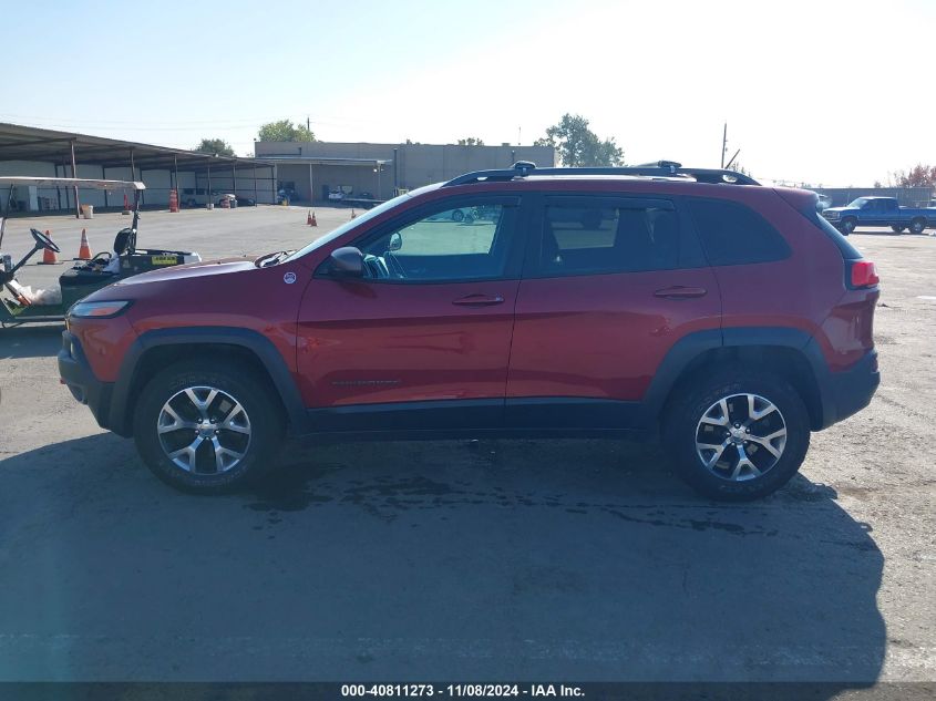 2014 Jeep Cherokee Trailhawk VIN: 1C4PJMBBXEW244082 Lot: 40811273