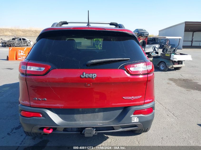 2014 Jeep Cherokee Trailhawk VIN: 1C4PJMBBXEW244082 Lot: 40811273