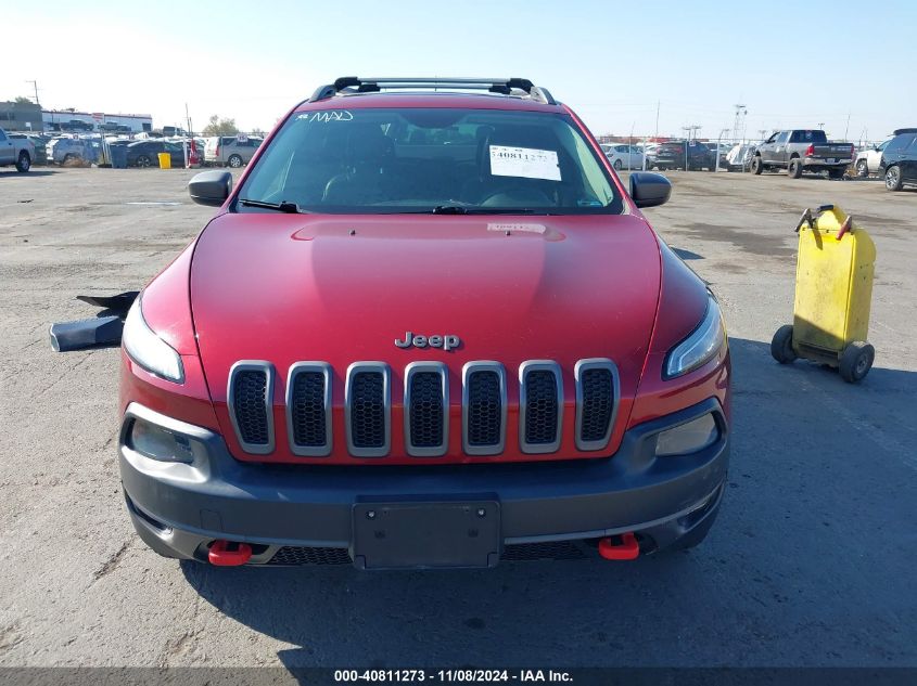 2014 Jeep Cherokee Trailhawk VIN: 1C4PJMBBXEW244082 Lot: 40811273