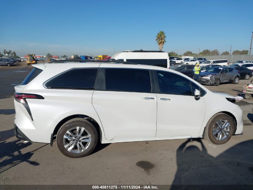 2024 Toyota Sienna Xle VIN: 5TDJRKEC5RS208071 Lot: 40811275