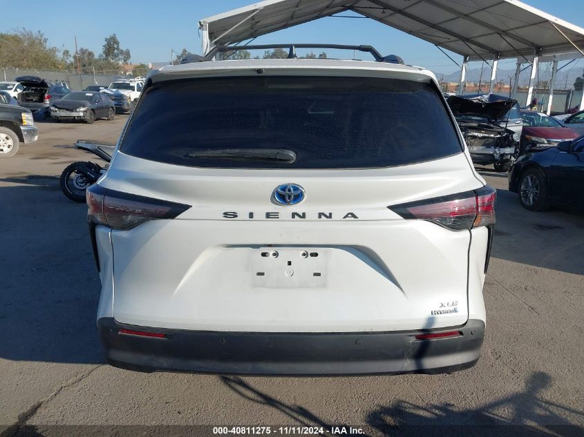 2024 Toyota Sienna Xle VIN: 5TDJRKEC5RS208071 Lot: 40811275