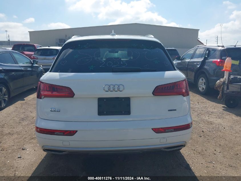 2019 Audi Q5 Premium VIN: WA1ANAFY2K2100112 Lot: 40811276