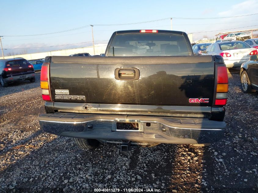 2006 GMC Sierra 1500 Work Truck VIN: 3GTEK14XX6G260536 Lot: 40811279