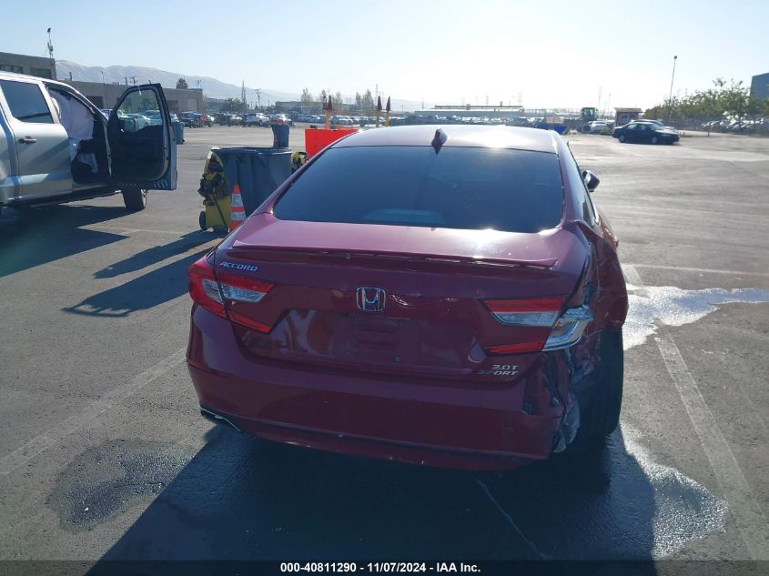 2019 Honda Accord Sport 2.0T VIN: 1HGCV2F35KA004927 Lot: 40811290