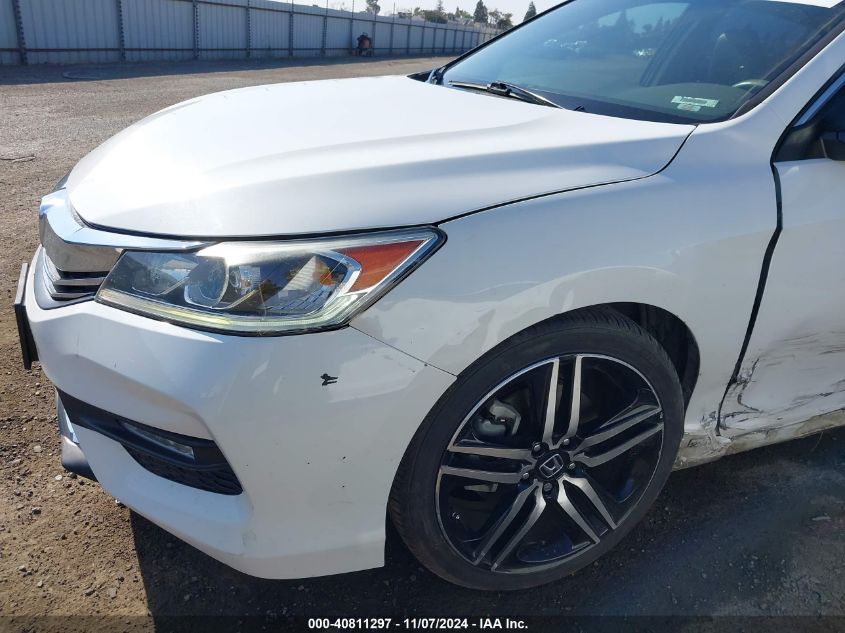 2017 Honda Accord Sport Se VIN: 1HGCR2F13HA099600 Lot: 40811297