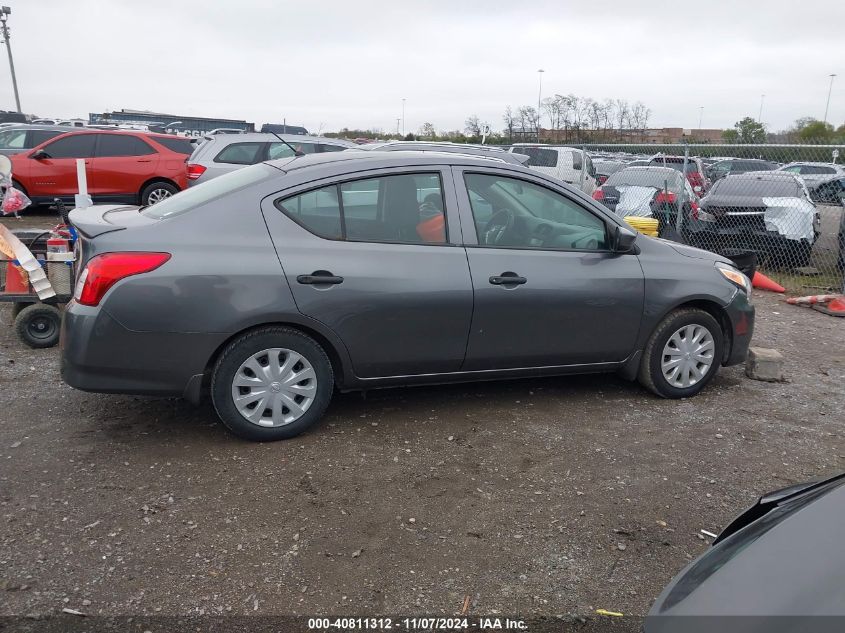 2019 Nissan Versa 1.6 S+ VIN: 3N1CN7AP2KL801623 Lot: 40811312