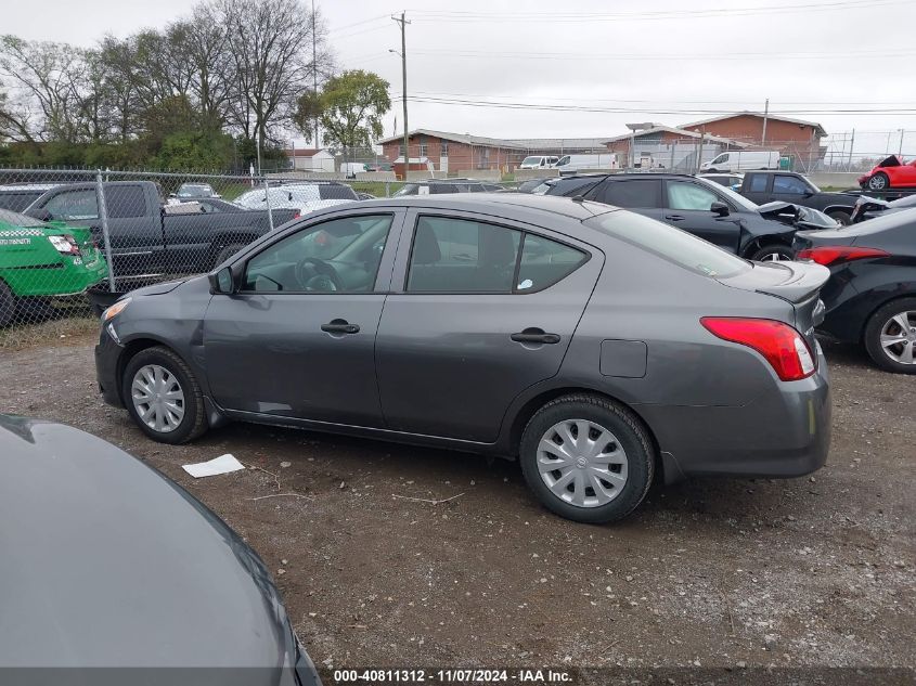 2019 Nissan Versa 1.6 S+ VIN: 3N1CN7AP2KL801623 Lot: 40811312