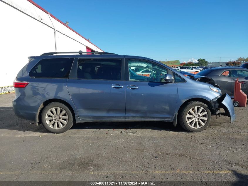 2015 Toyota Sienna Limited 7 Passenger VIN: 5TDDK3DC1FS108618 Lot: 40811321