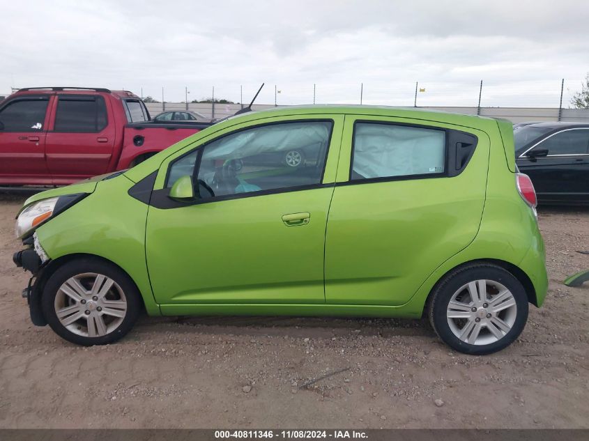 2015 Chevrolet Spark Ls Cvt VIN: KL8CB6S97FC742384 Lot: 40811346