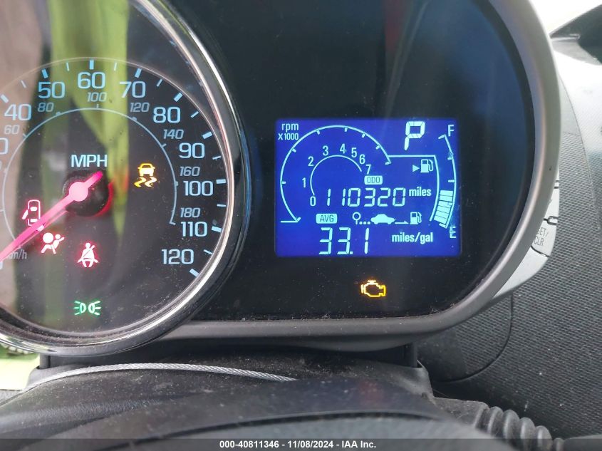 2015 CHEVROLET SPARK VIN: KL8CB6S97FC742384