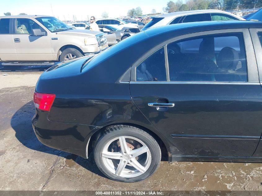 2006 Hyundai Sonata Gls V6/Lx V6 VIN: 5NPEU46F76H024322 Lot: 40811352