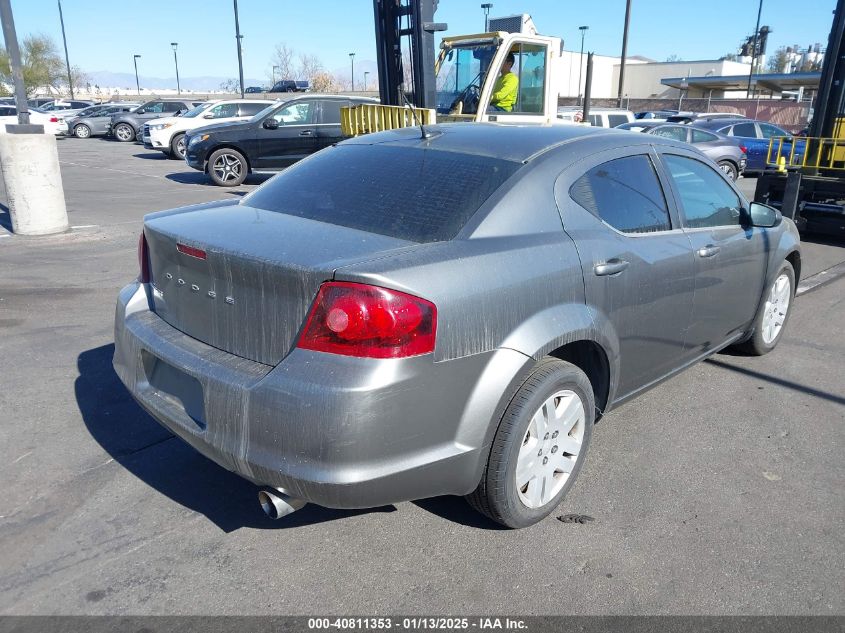 VIN 1C3CDZAB0DN540824 2013 Dodge Avenger, SE no.4