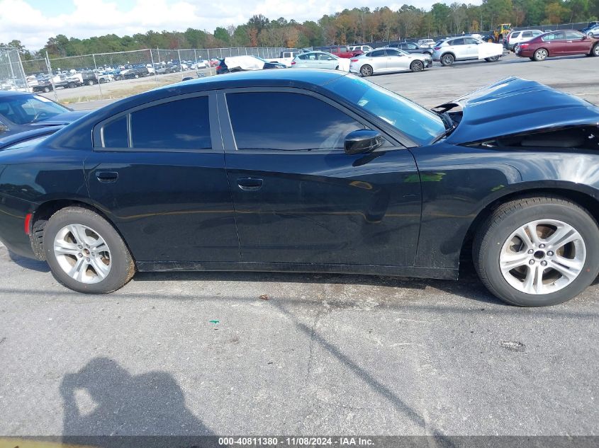 2022 Dodge Charger Sxt Rwd VIN: 2C3CDXBG2NH239898 Lot: 40811380