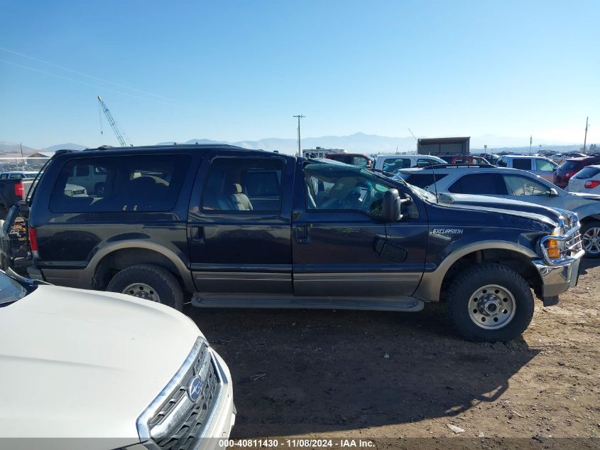 2001 Ford Excursion Limited VIN: 1FMNU43S11EB30853 Lot: 40811430