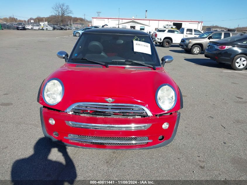 2005 Mini Cooper VIN: WMWRC334X5TJ63580 Lot: 40811441