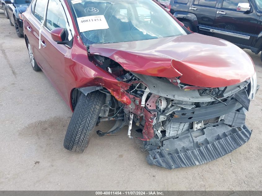 2015 Nissan Sentra Fe+ S/S/Sl/Sr/Sv VIN: 3N1AB7AP9FY261535 Lot: 40811454