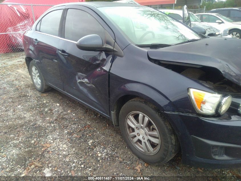 2016 Chevrolet Sonic Lt Auto VIN: 1G1JC5SHXG4120654 Lot: 40811457