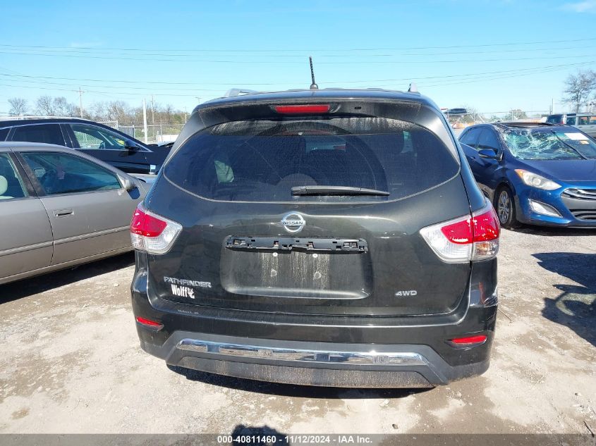 2015 Nissan Pathfinder S VIN: 5N1AR2MM7FC661935 Lot: 40811460