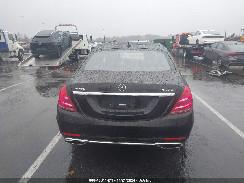 2020 Mercedes-Benz S 450 4Matic VIN: WDDUG6EB8LA505749 Lot: 40811471