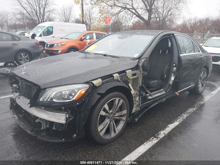 2020 Mercedes-Benz S 450 4Matic VIN: WDDUG6EB8LA505749 Lot: 40811471