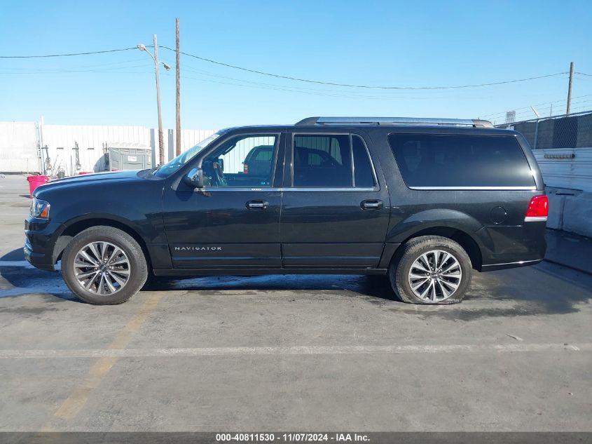 2015 Lincoln Navigator L VIN: 5LMJJ3HTXFEJ01410 Lot: 40811530