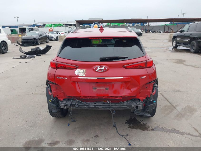 2020 Hyundai Kona Ultimate VIN: KM8K53A55LU575483 Lot: 40811534