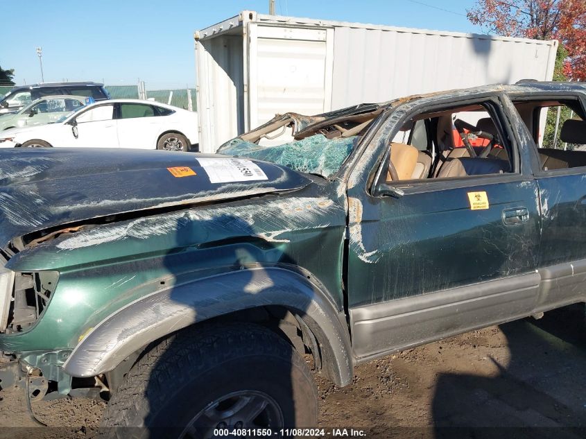 1999 Toyota 4Runner Limited V6 VIN: JT3HN87R7X0221942 Lot: 40811550