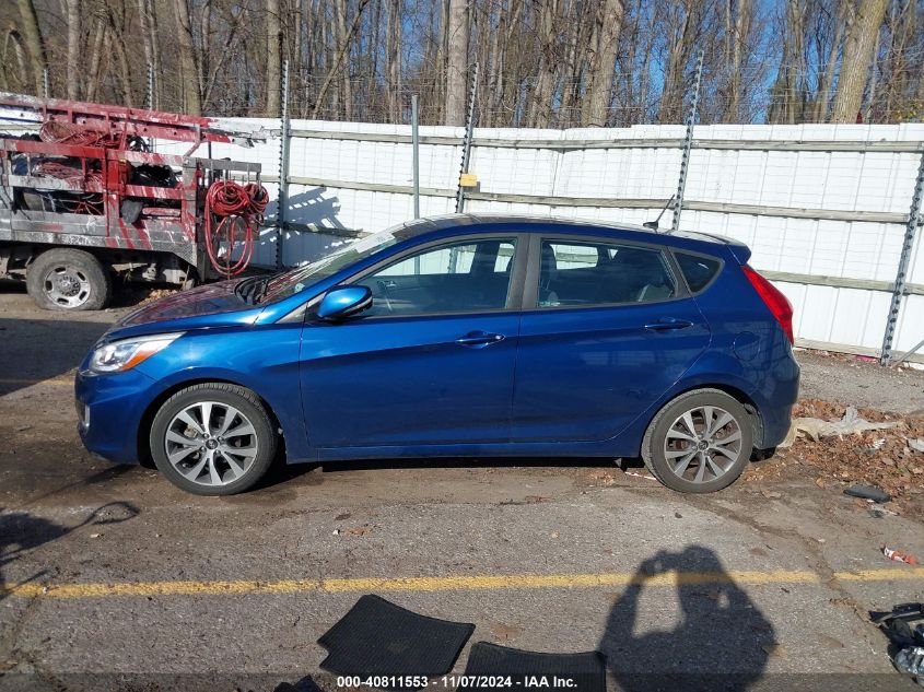 2017 Hyundai Accent Sport VIN: KMHCU5AE6HU333604 Lot: 40811553