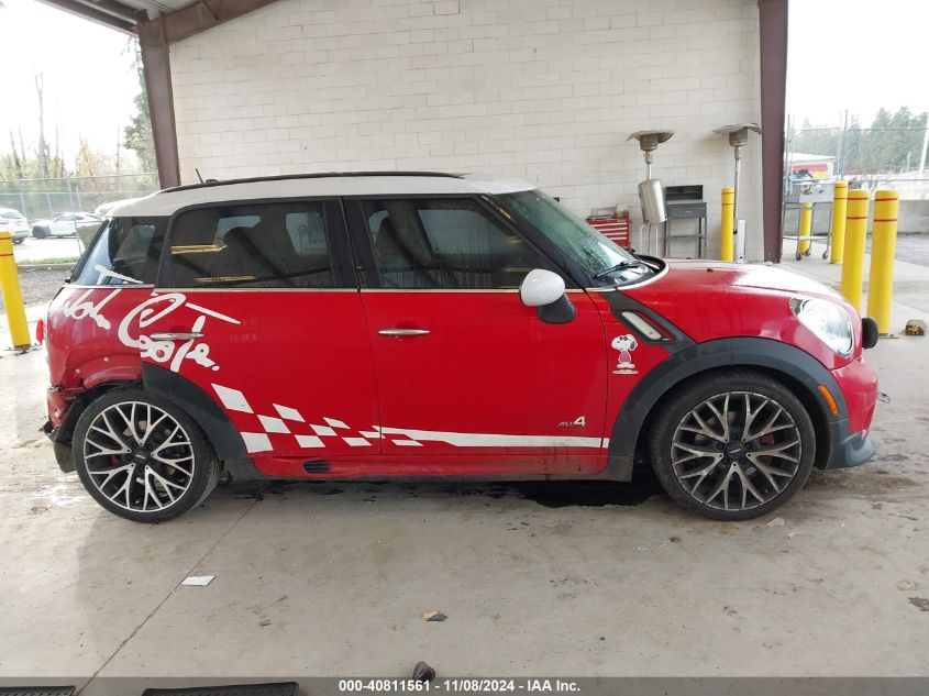 2013 Mini Countryman John Cooper Works VIN: WMWXD1C51DWL99467 Lot: 40811561