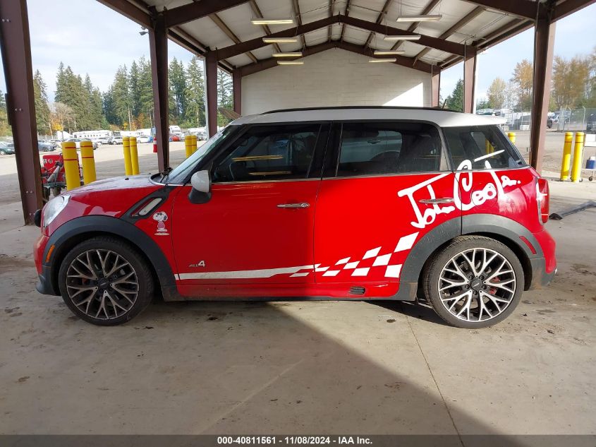 2013 Mini Countryman John Cooper Works VIN: WMWXD1C51DWL99467 Lot: 40811561