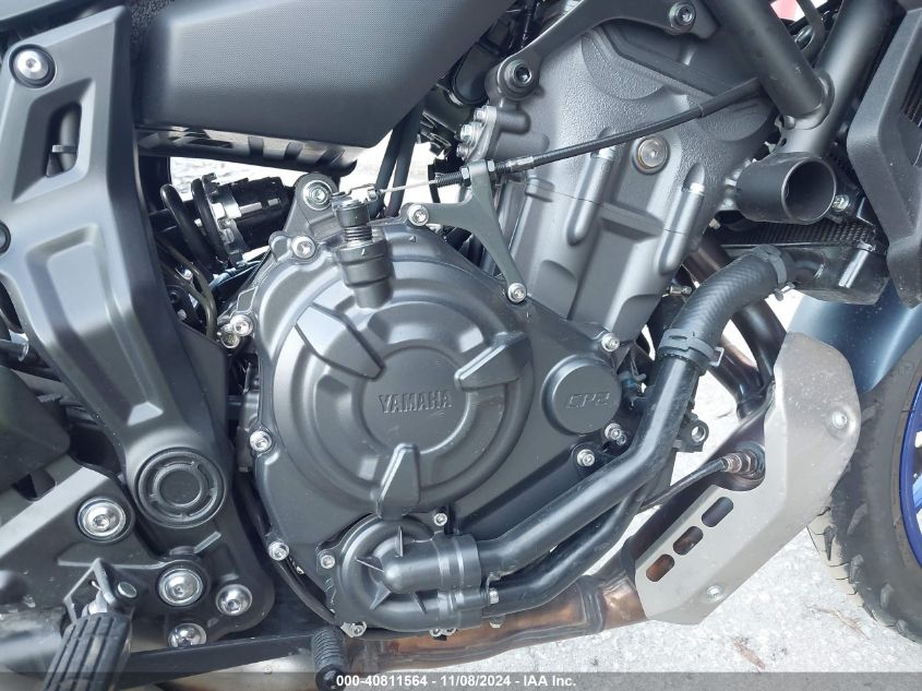 2024 Yamaha Mt07 VIN: JYARM32E7RA008945 Lot: 40811564