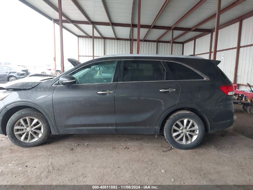 2017 Kia Sorento 3.3L Lx VIN: 5XYPG4A51HG229692 Lot: 40811592