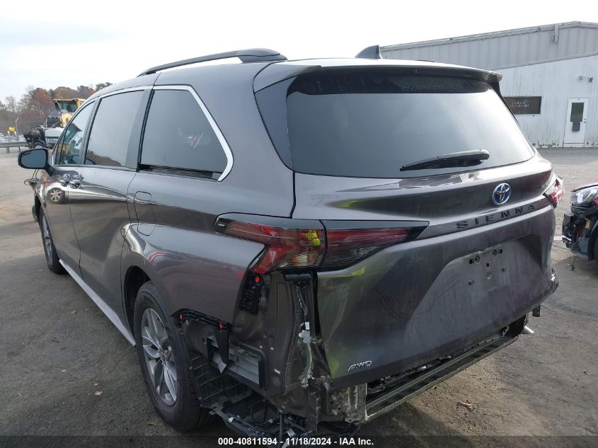 VIN 5TDKSKFC8PS077495 2023 TOYOTA SIENNA no.3