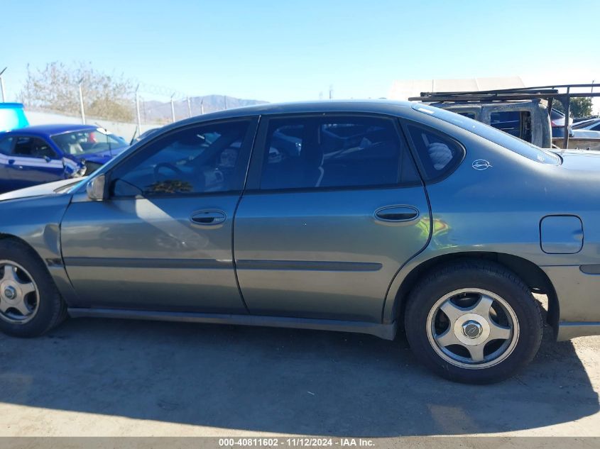 2005 Chevrolet Impala VIN: 2G1WF52E759113089 Lot: 40811602