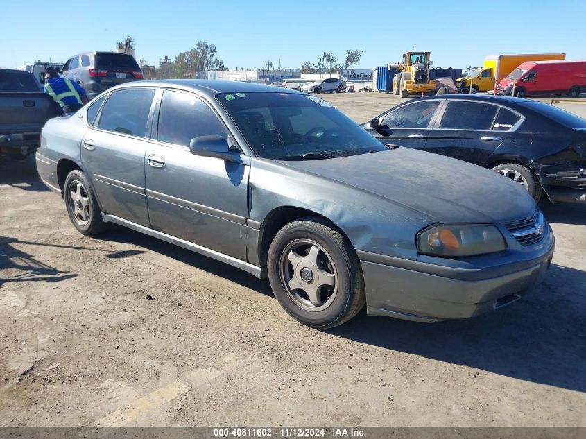 2005 Chevrolet Impala VIN: 2G1WF52E759113089 Lot: 40811602