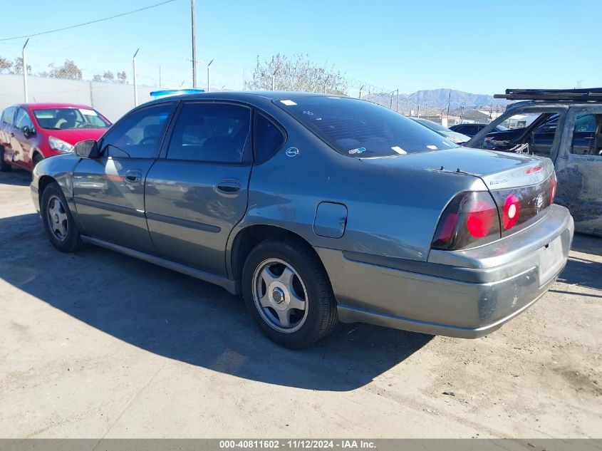 2005 Chevrolet Impala VIN: 2G1WF52E759113089 Lot: 40811602