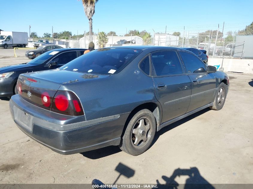 2005 Chevrolet Impala VIN: 2G1WF52E759113089 Lot: 40811602