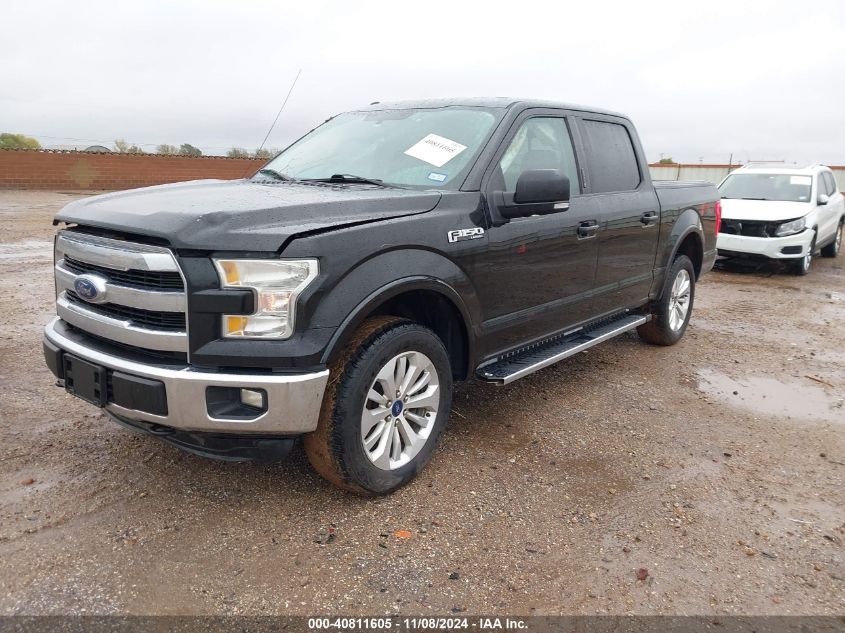 VIN 1FTEW1EF6FFA55095 2015 Ford F-150, Lariat no.2