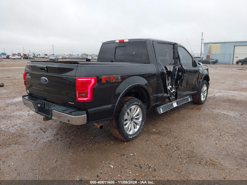 VIN 1FTEW1EF6FFA55095 2015 Ford F-150, Lariat no.4