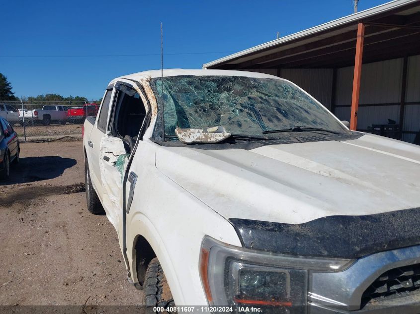 2022 FORD F-150 VIN: 1FTFW1E52NFB57648