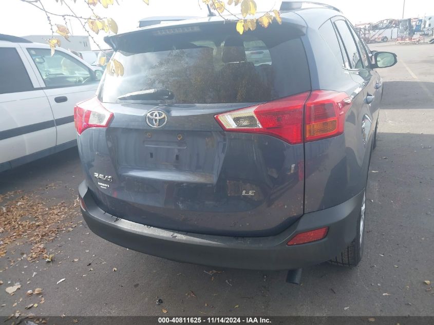 2014 Toyota Rav4 Le VIN: JTMZFREV1ED031496 Lot: 40811625