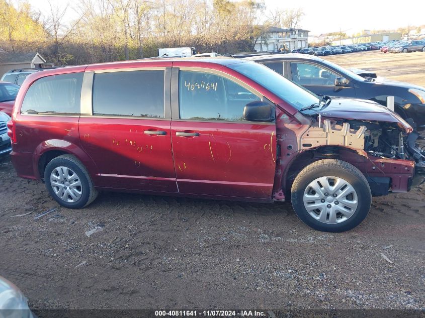 2019 Dodge Grand Caravan Se VIN: 2C4RDGBGXKR568280 Lot: 40811641