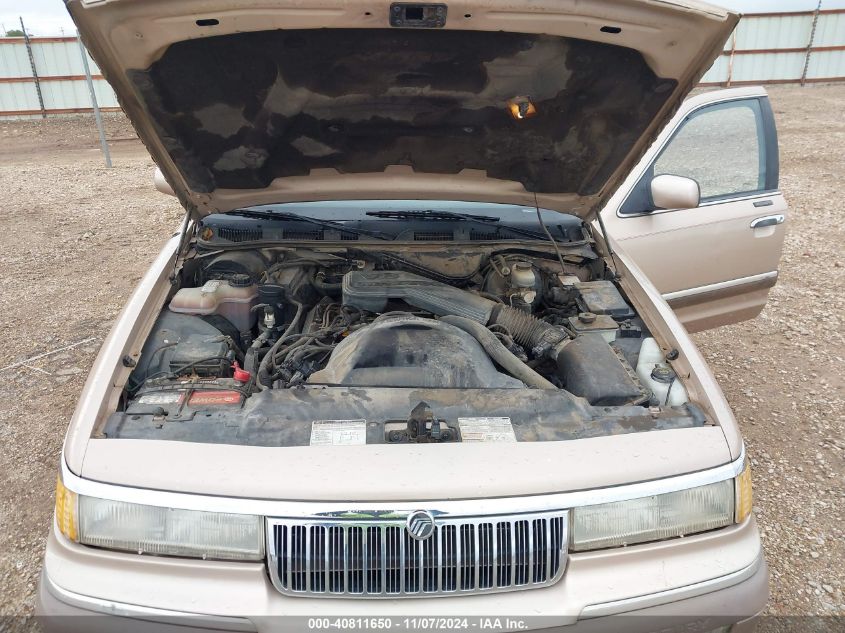 1993 Mercury Grand Marquis Ls VIN: 2MELM75W7PX647447 Lot: 40811650