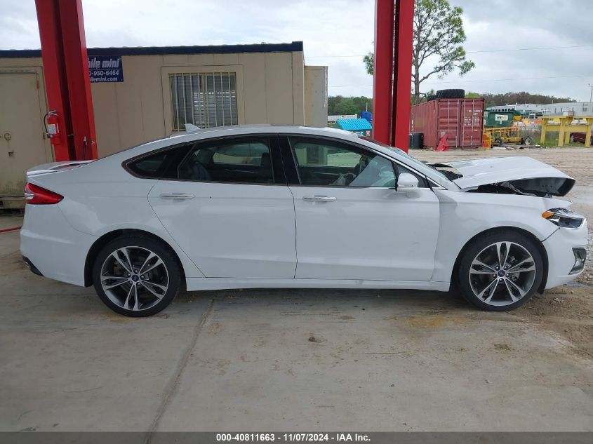 2020 Ford Fusion Titanium VIN: 3FA6P0D93LR204395 Lot: 40811663